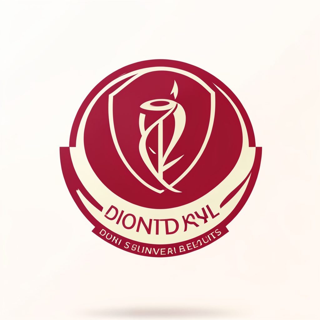 A refined brand mark in crimson and cream, suggesting a multinational consumer goods or beverage company.